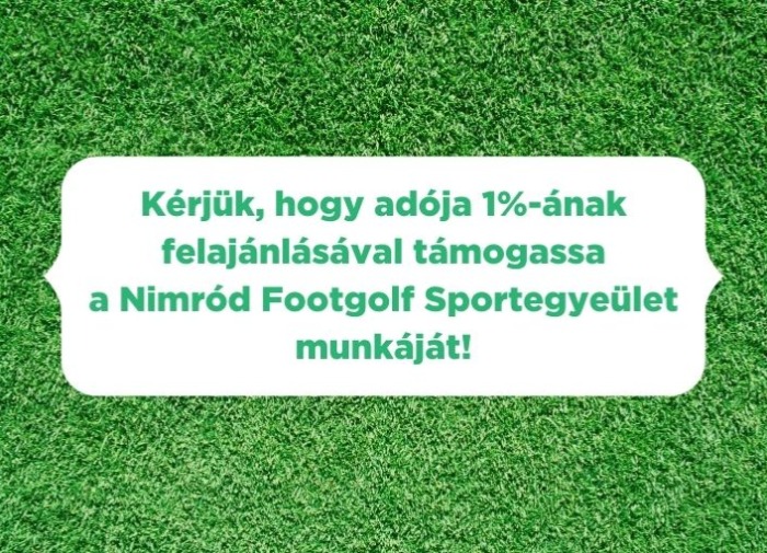 1 % felajánlás