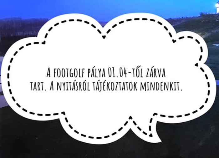 Zárva!